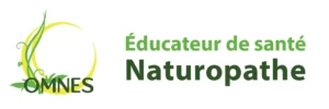 Logo Omnes, éducateur de santé naturopathe
